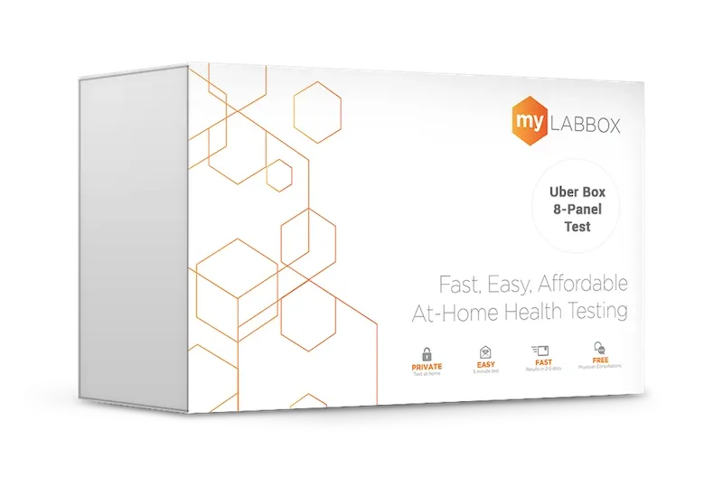 myLAB Box - Uber Box At Home Testing Kit